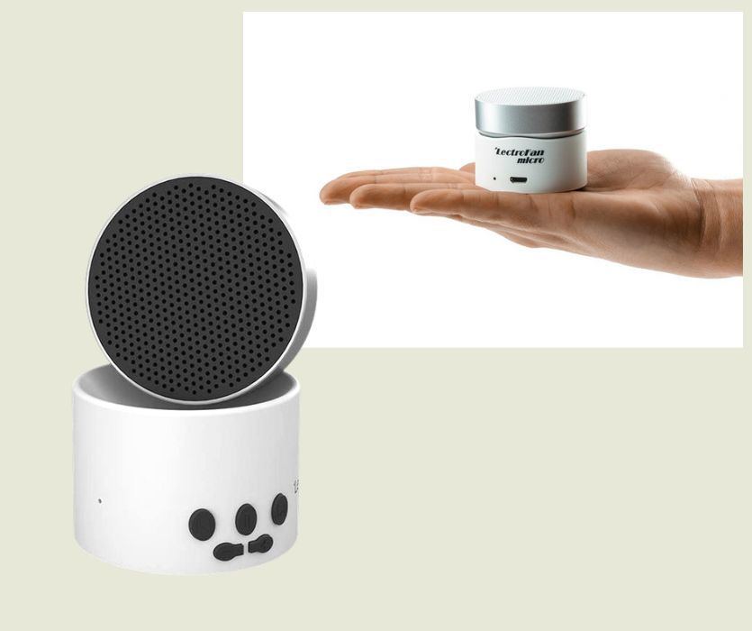 compact sound machine for travel