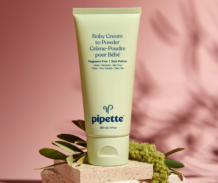 Pipette baby talc free Baby Cream to Powder
