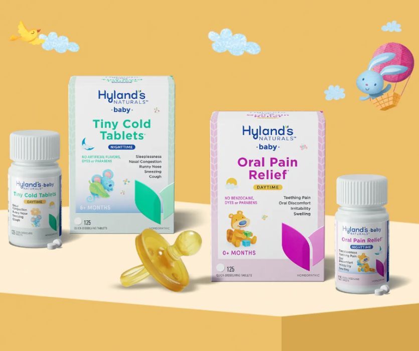 hyland's cold tablets and oral pain relief