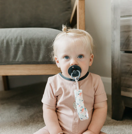 baby with Binky Clip