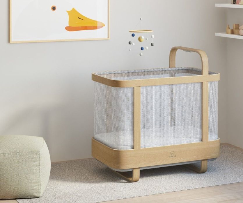 Cradlewise crib in nursery