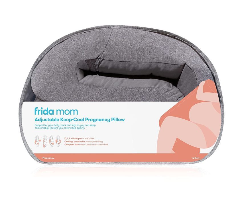 frida mom adjustable keep cool pregnancy pillow