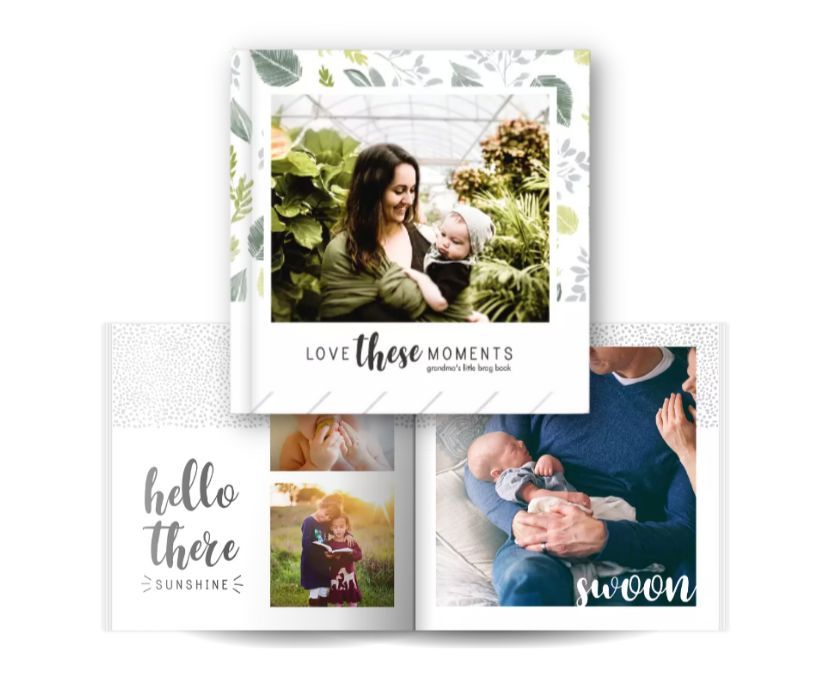 love these moments custom grandma brag book with baby pictures