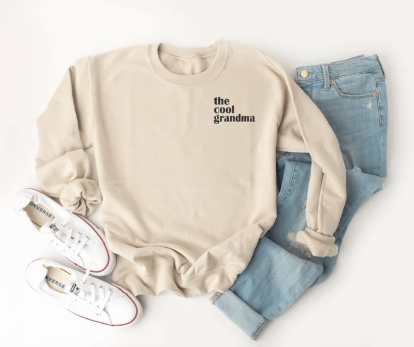 the cool grandma sweatshirt