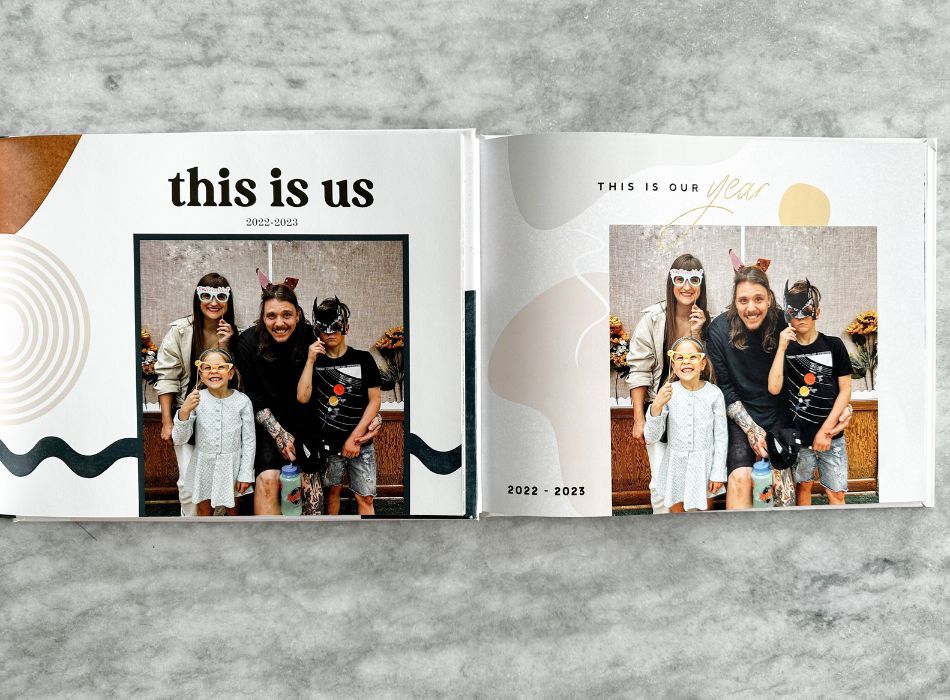 shutterfly and mixbook side by side photo book comparison