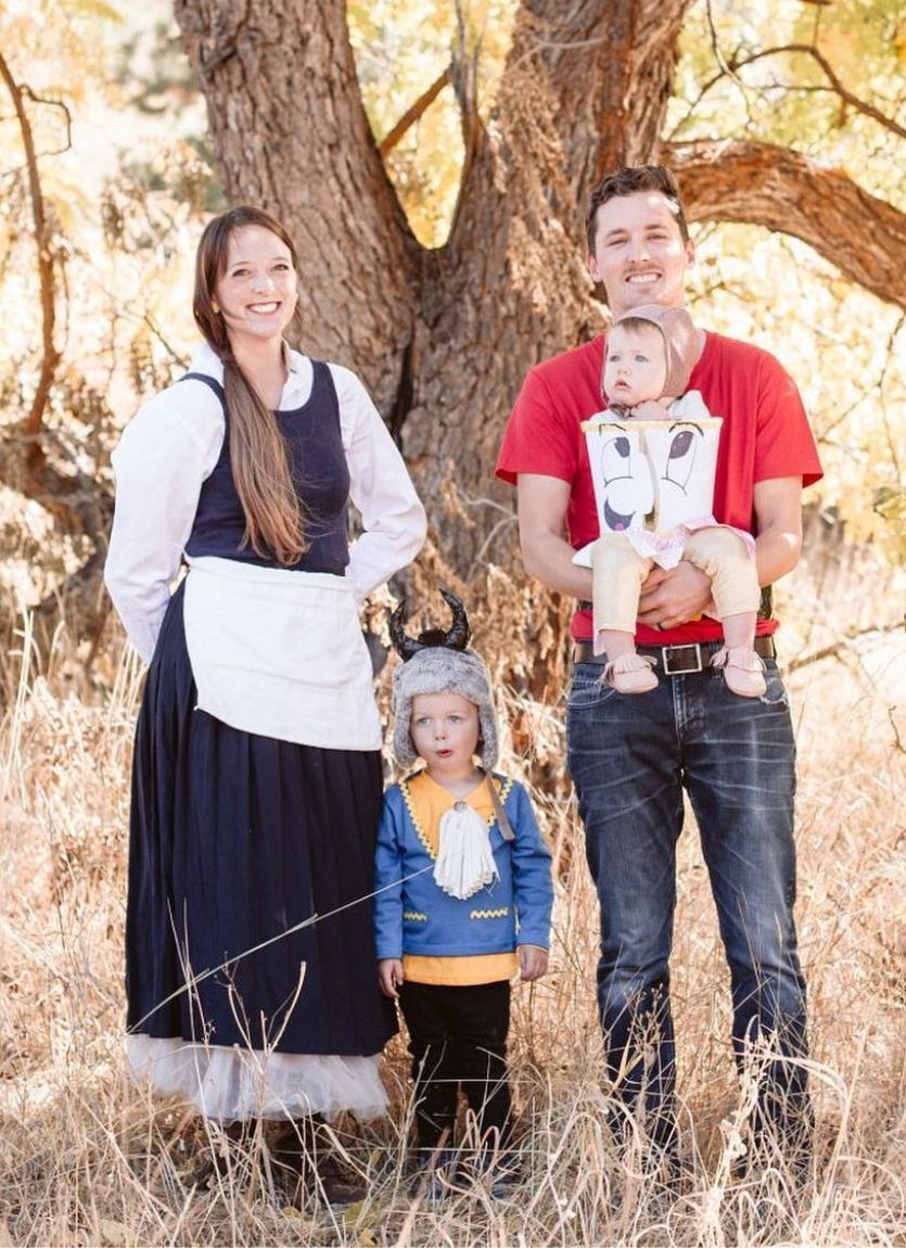 beauty and the beast family halloween costume