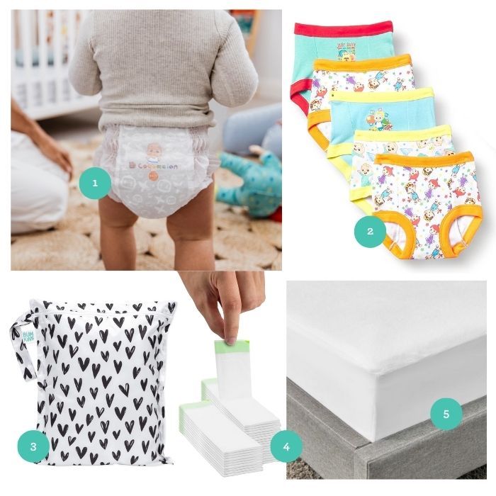 potty training clean up products