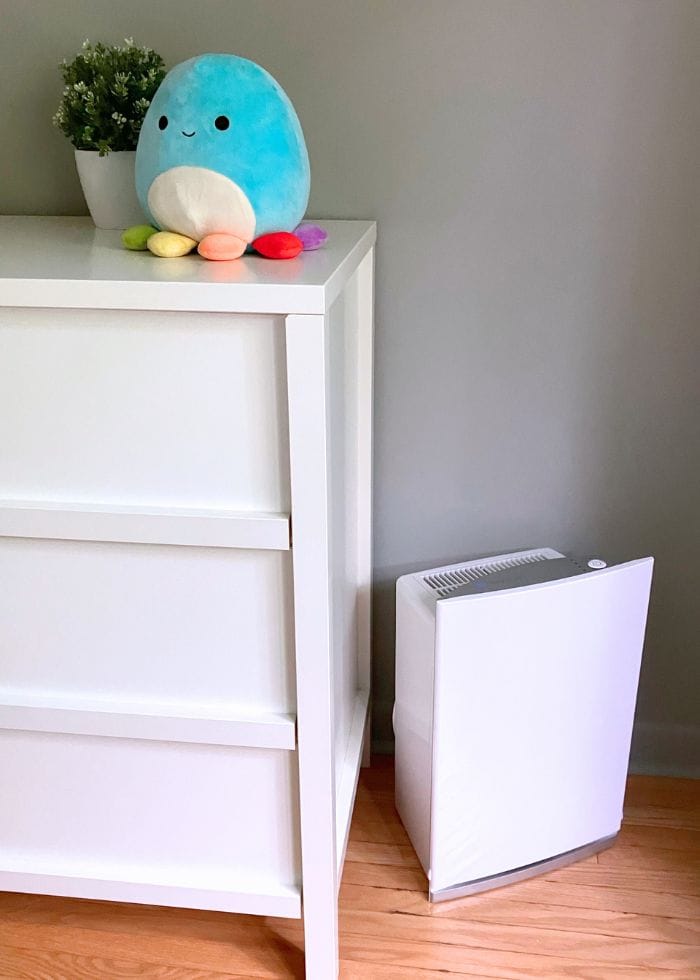 Intellipure air purifier in a nursery