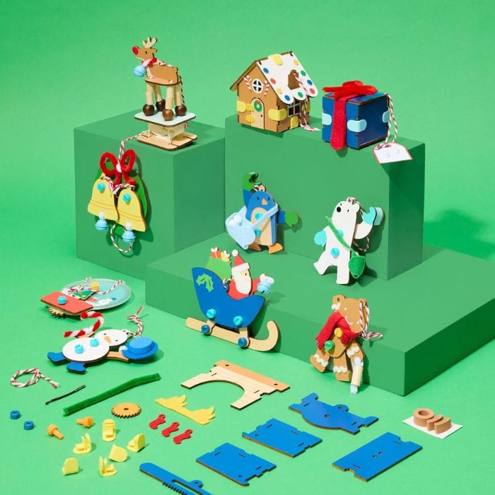 KiwiCo 12 Day Advent Ornaments