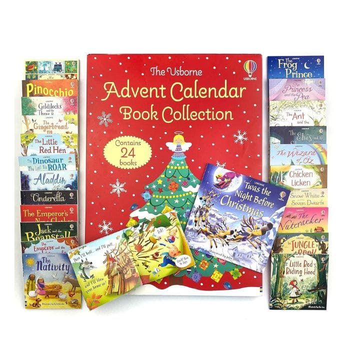 Usborne Advent Calendar Book Collection