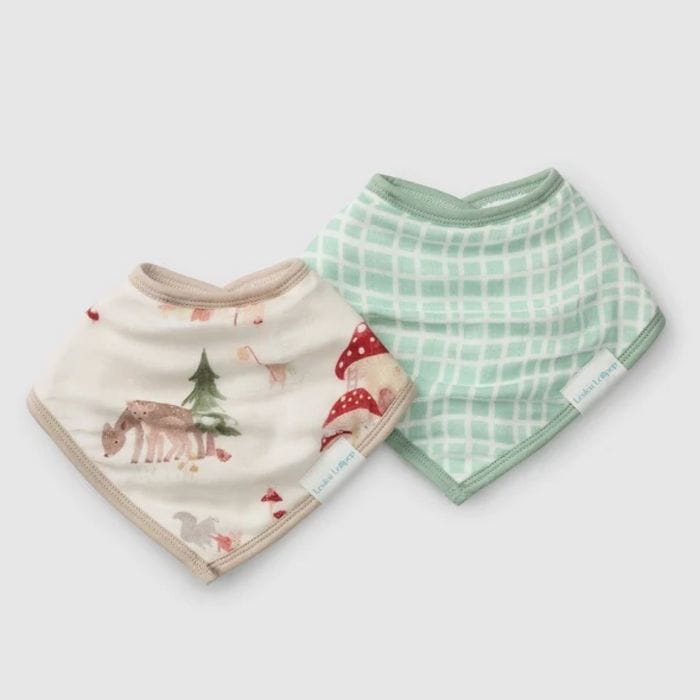 holiday christmas bandana bibs