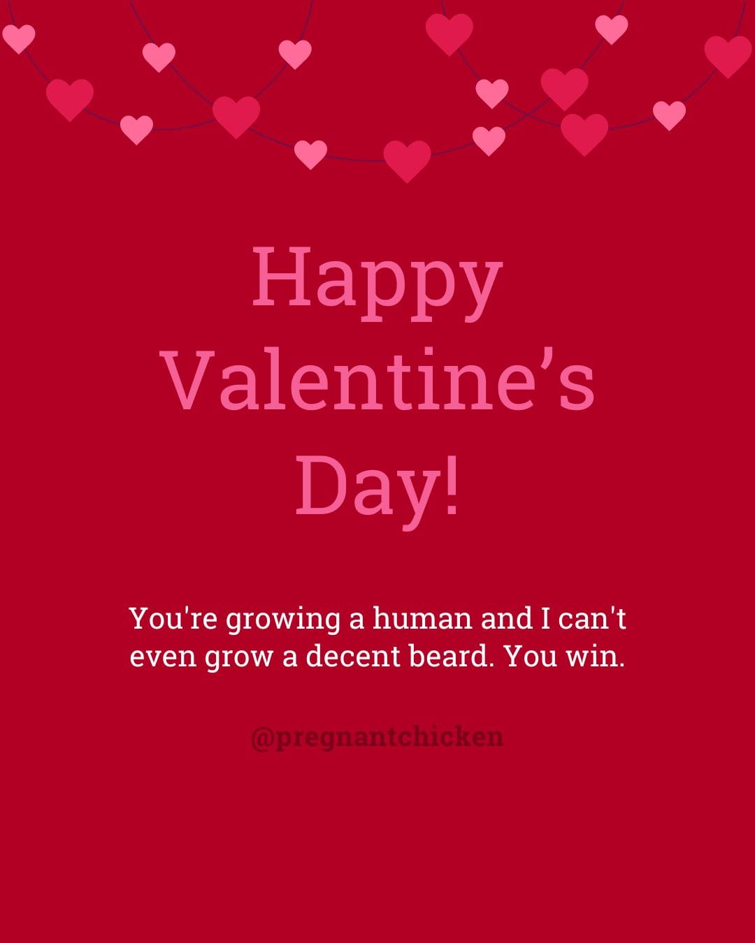 Valentine's Day Notes for Pregnant Women