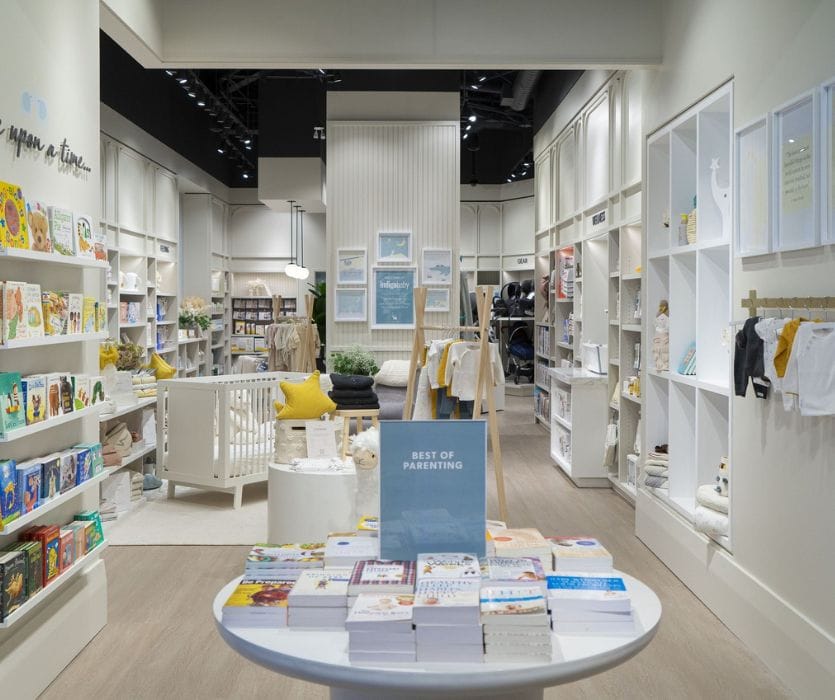 indigo baby section