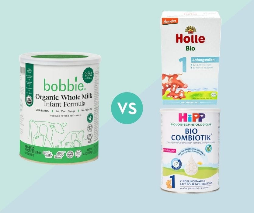 Bobbie vs. HiPP and Holle