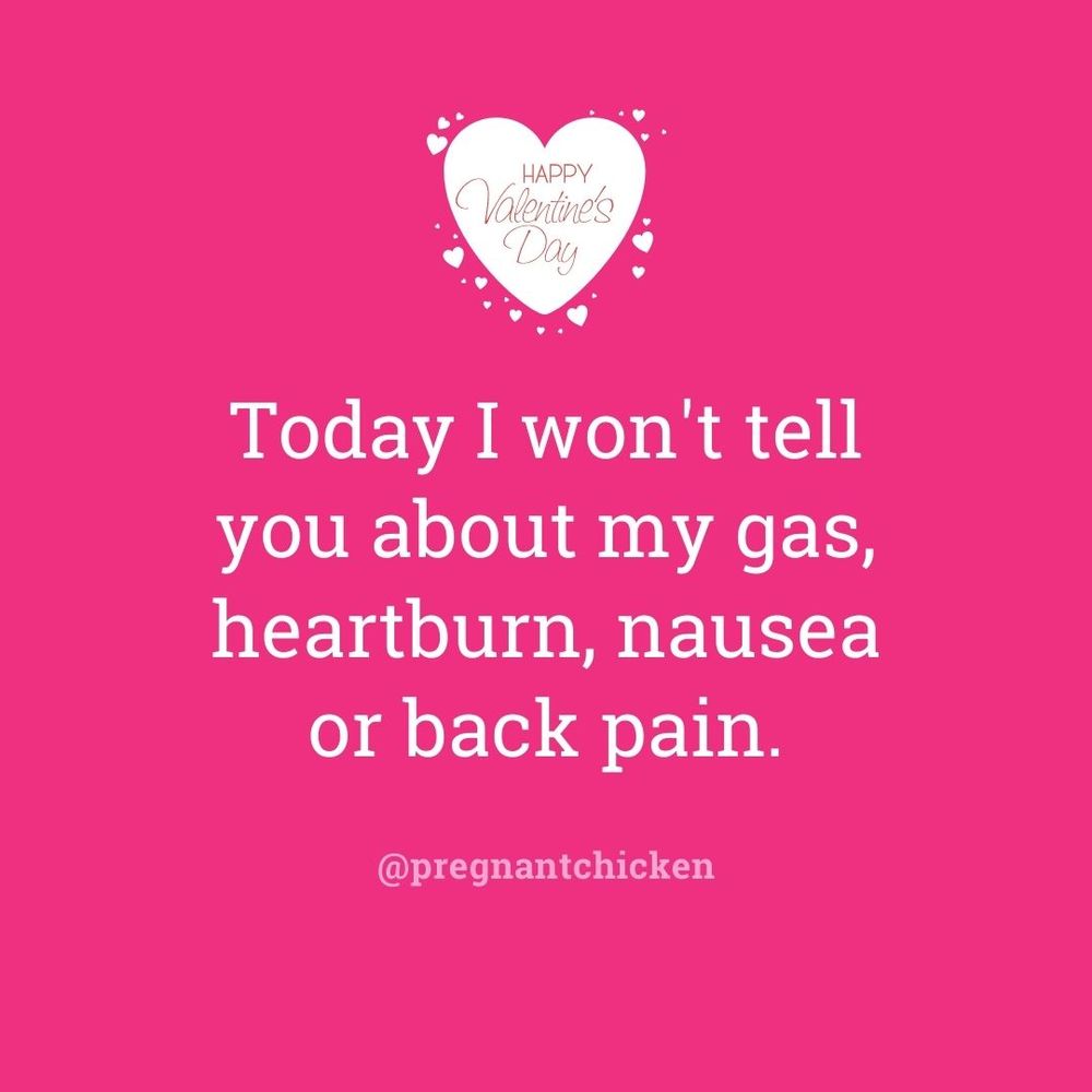 Funny Pregnancy Valentine's Day Memes