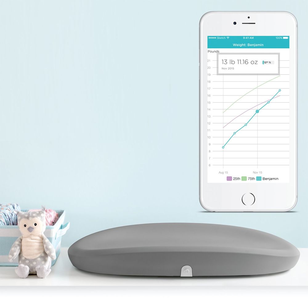 Hatch Grow Smart Changing Pad and Scale Review