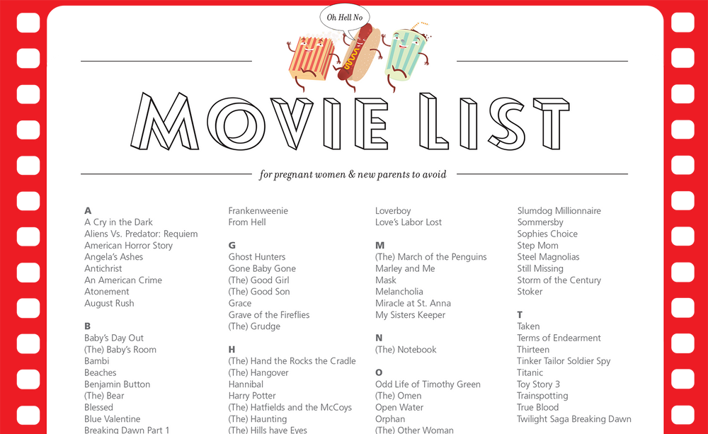 Movies Pregnant Women and New Parents Should Never Watch