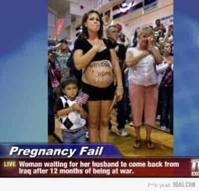 Welcome Home, Daddy Picture (It's Not What You Think)