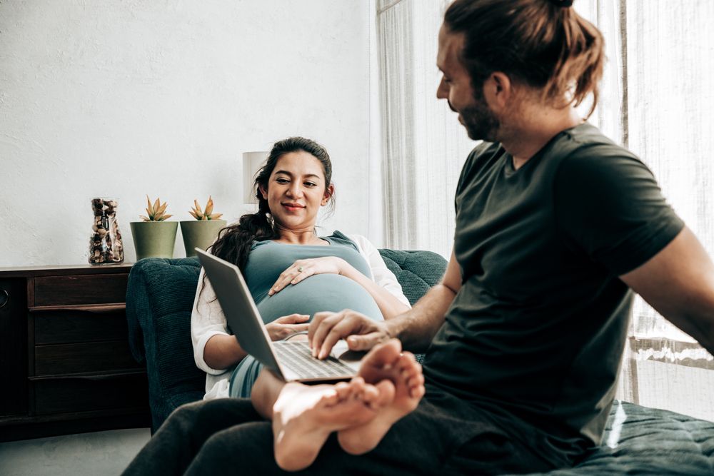 couple who don't want to have sex during pregnancy